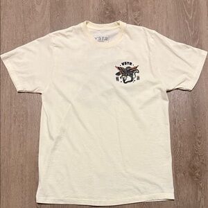 VSTR Hawk/Snake Men’s White T-Shirt (Medium)